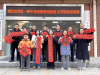 丹鳳社區(qū):濃濃墨香迎新春義寫春聯(lián)送祝福